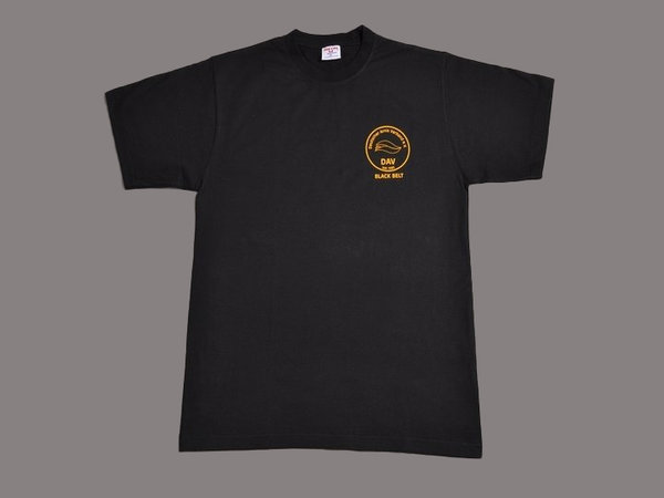 T-Shirt DAV schwarz
